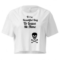 Ladies Festival Cali Crop Top Tee