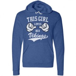 Unisex Fleece Pullover Midweight Hoodie