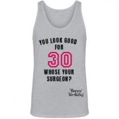 Unisex Jersey Tank Top