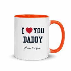 11oz Ceramic Mug with Color Inside