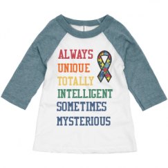 Toddler 3/4 Sleeve Raglan Tee