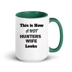 15oz Ceramic Mug with Color Inside