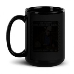 15oz Black Glossy Mug