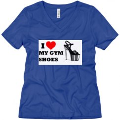 Ladies Relaxed Fit V-Neck Tee