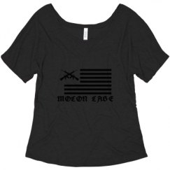 Ladies Flowy Slouchy Tee