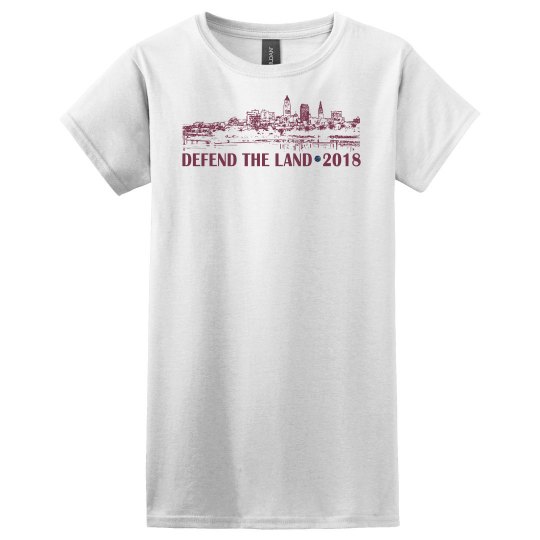 Defend the Land Cleveland Basketball 2018 Ladies Shirt Defend the Land Cleveland Basketball 2018 Ladies Shirt