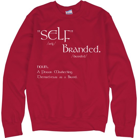 Defintion Self Branded Red