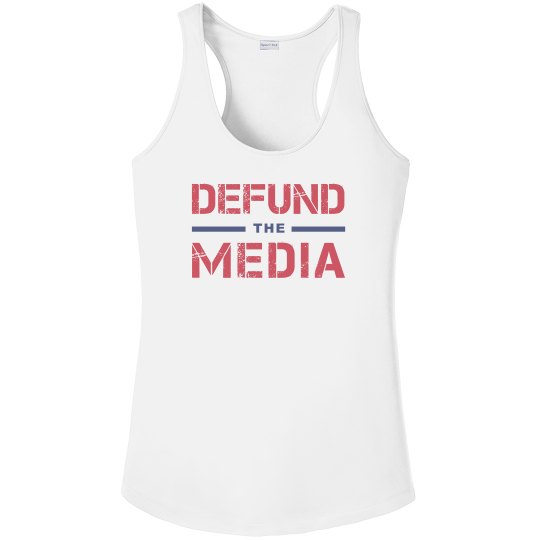 Defund the Media Old Glory Colors