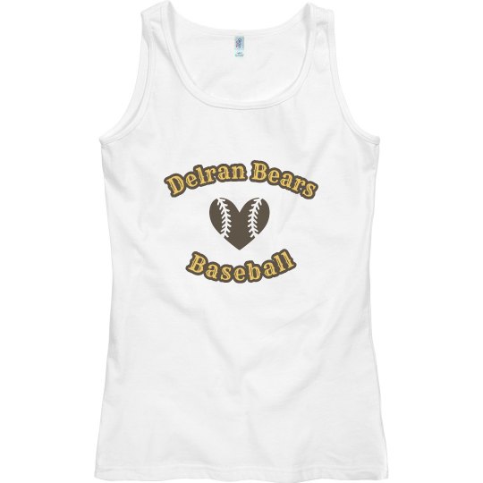 Delran Baseball Women's Tank
