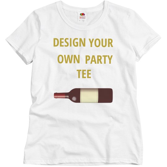 Design Your Own Party Tee