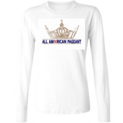 Ladies Relaxed Fit Basic Long Sleeve Tee