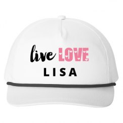 Snapback Five-Panel Rope Hat