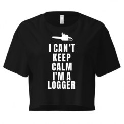 Ladies Festival Cali Crop Top Tee