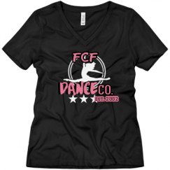 Ladies Relaxed Fit V-Neck Tee