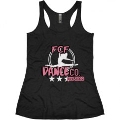 Ladies Slim Fit Super Soft Racerback Triblend Tank