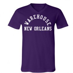 Unisex V-Neck Jersey Tee