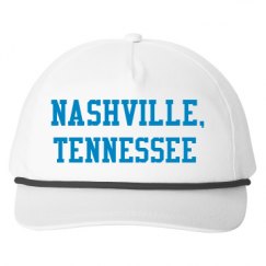 Snapback Five-Panel Rope Hat