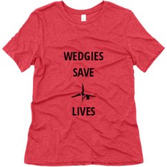 Ladies Relaxed Fit Super Soft Triblend Tee