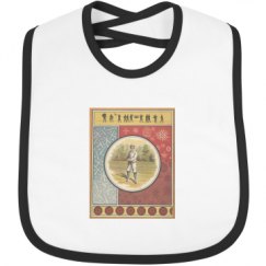 Infant Contrast Trim Bib