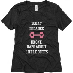 Ladies Relaxed Fit Super Soft Triblend V-Neck Tee