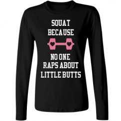 Ladies Relaxed Fit Basic Long Sleeve Tee