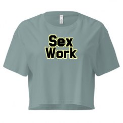 Ladies Festival Cali Crop Top Tee