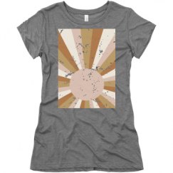 Ladies Slim Fit Super Soft Triblend Tee