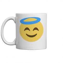 Smiling Face with Halo Coffee Mug
