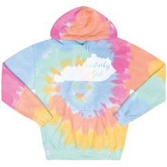 Unisex Tie-Dye Fleece Hoodie