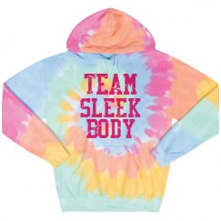 Unisex Tie-Dye Fleece Hoodie