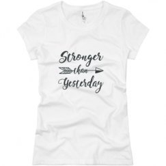 Ladies Slim Fit Basic Promo Jersey Tee