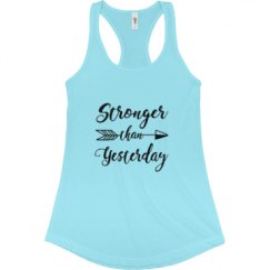Ladies Slim Fit Racerback Tank Top