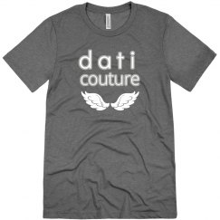 CW DATI UNISEX GREY FASHION TEE