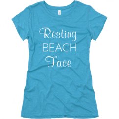 Ladies Slim Fit Super Soft Triblend Tee