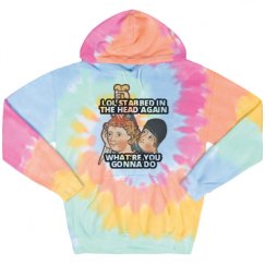 Unisex Tie-Dye Fleece Hoodie