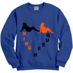 Unisex Film and Foil Crewneck Sweatshirt