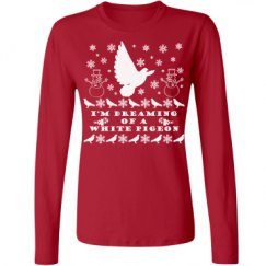 Ladies Relaxed Fit Basic Long Sleeve Tee