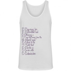 Unisex Jersey Tank Top