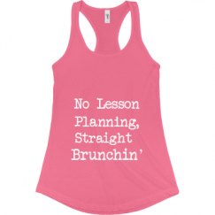 Ladies Slim Fit Racerback Tank Top