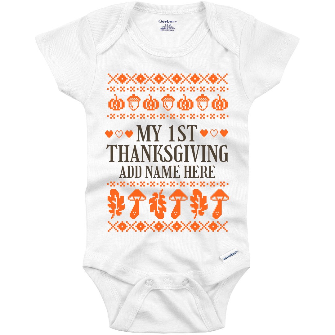 thanksgiving onesies