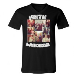 Unisex V-Neck Jersey Tee