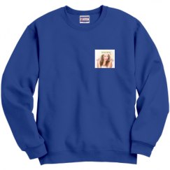 Unisex Film and Foil Crewneck Sweatshirt