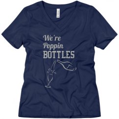 Ladies Relaxed Fit V-Neck Tee