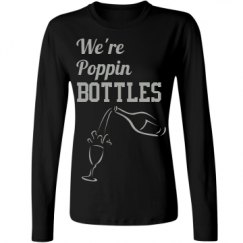 Ladies Relaxed Fit Basic Long Sleeve Tee