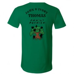 Unisex V-Neck Jersey Tee