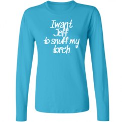 Ladies Relaxed Fit Basic Long Sleeve Tee