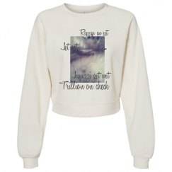 Women's Raglan Pullover Fleece