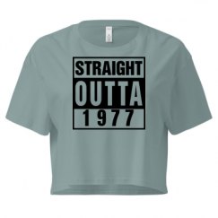 Ladies Festival Cali Crop Top Tee