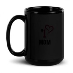 15oz Black Glossy Mug