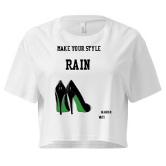 Ladies Festival Cali Crop Top Tee